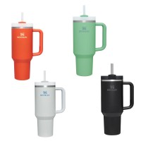 Stanley Quencher Pipetli Termos Bardak 1.18 Lt - Yeşil